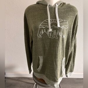 New Montana Made of Mountains Bear Hoodie